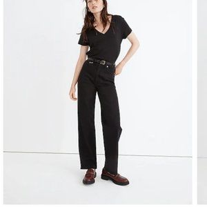 MADEWELL The Perfect Vintage Wide-Leg Jean - Belmere Wash - size 30
